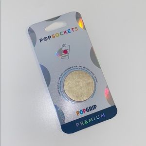 Popsocket Saffiano Gold